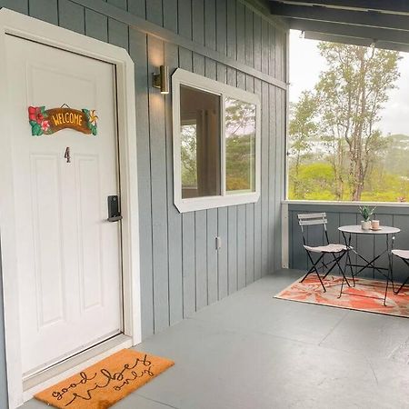 Hibiscus Hale, Full Kitchen, King Bed, Parking Apartment Keaau Exterior photo